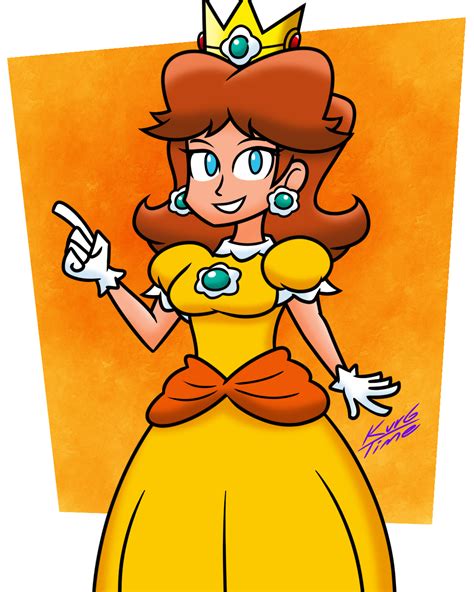 Princess Daisy By Kurbtime On Newgrounds