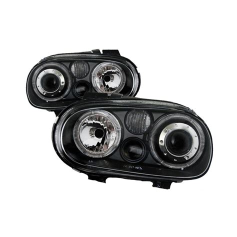 Vw Golf Mk4 Front Headlights With Angel Light A Unique Shop For Your Car