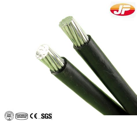 Low Voltage Aluminum Conductor PVC Insulated Overhead ABC Cable ABC