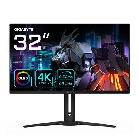 GIGABYTE AORUS FO32U2 32” OLED Gaming Monitor - 3840 x 2160(UHD), 240Hz ...