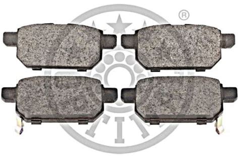 Rear Disc Brake Pad Set Optimal Fits Suzuki Baleno Swift Iv Sx