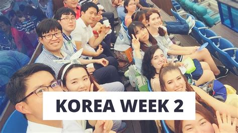 Study Abroad Korea Week 2 Youtube