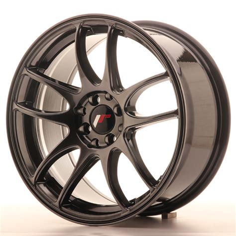 Japan Racing JR Wheels JR29 17x8 ET35 4x100 4x114 3 Hiper Black