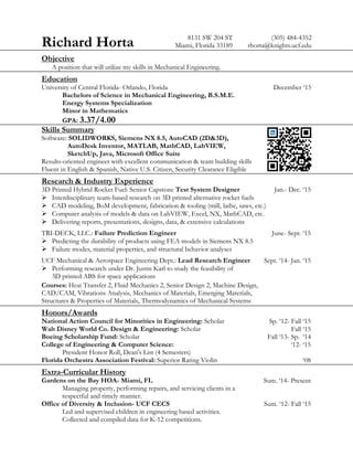 Richard Horta Resume 2 5 2016 PDF