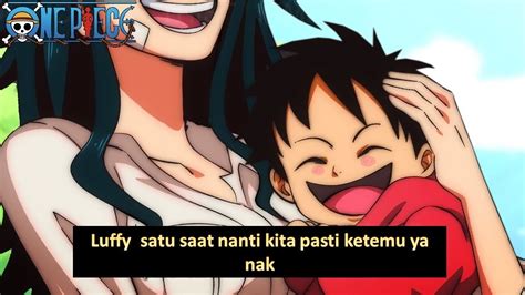 Akhirnya Terungkap Ibu Luffy Moment Perpisahan Luffy Dan Ibunya