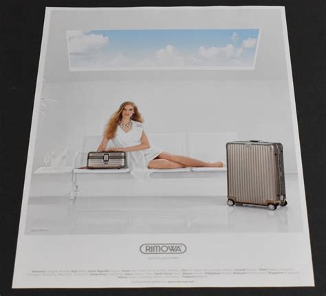 Print Ad Sexy Heels Fashion Lady Long Legs Blonde Rimowa Dress Germany Art EBay