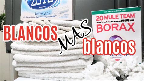 Como Blanquear Las Toallas Blancas Blancos Mas Blancos Mezcla