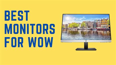 Best Monitors For Wow Ultimate Guide In Monitors Hype