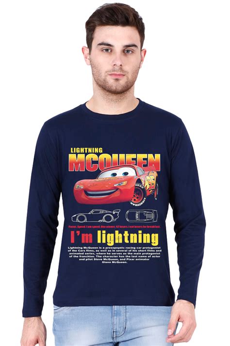 Lightning McQueen Full Sleeve T-Shirt | Swag Shirts