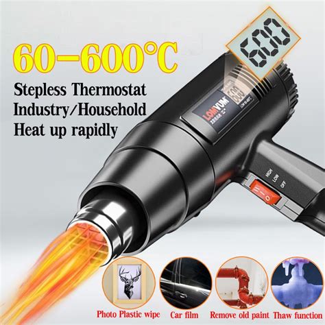 Jual Reaim Heat Gun HGA Air Mesin Pemanas Pistol Angin Panas Hot Gun Hot Air Gun Heat Gun