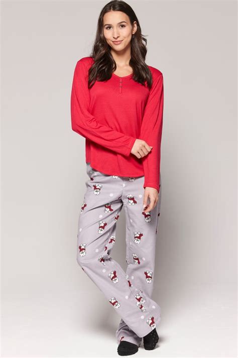 Claudel Lingerie Christmas Gift Set With Pajama Set BA