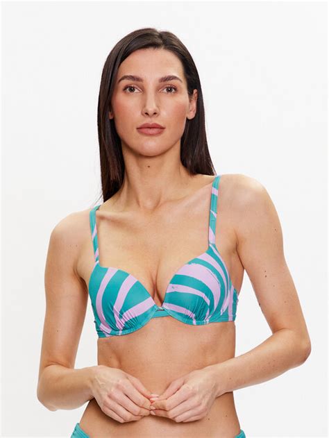 Triumph Góra od bikini Summer Mix Match 10214739 Zielony Modivo pl