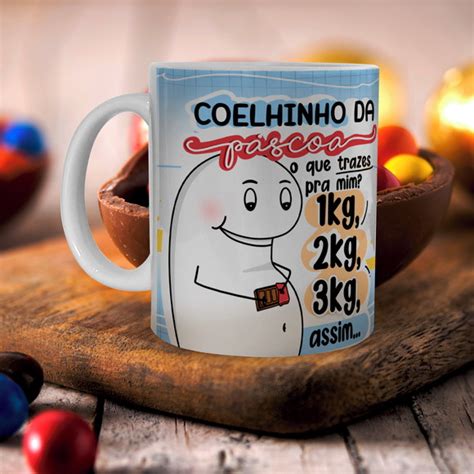 Caneca Cer Mica P Scoa Flork O Que Trazes Pra Mim Elo