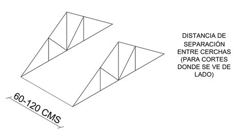 Dibujo De Arquitectura Cubiertas Parte 2 Pendiente Cercha Normas Y Detalles Mvblog