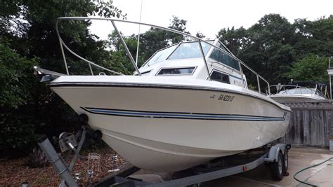 1987 Winner 2280 Sport Cuddy Walkaround With Trailer In Ga The Hull