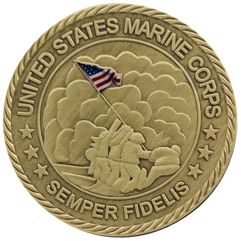 U S Marine Corps Semper Fidelis Coin Usamm