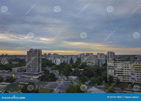 New Belgrade View From Above And Panorama Editorial Photography