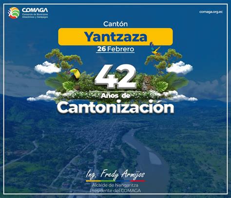 Yantzaza Celebra Su Aniversario De Cantonizaci N Comaga