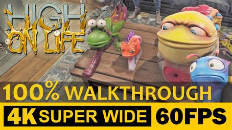 High On Life Full Game Walkthrough Gameplay No Commentary 4k 60 Fps Super Wide Youtube