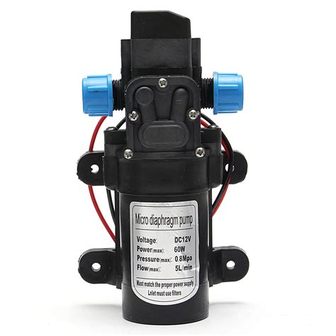 New DC 12V 60W Mini Micro Diaphragm High Pressure Water Self Priming