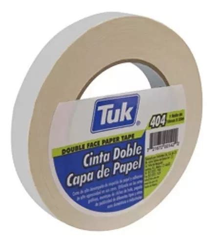 Cinta Tuk 420409 Doble Capa De Papel Y Adhesivo 18x33 V MercadoLibre