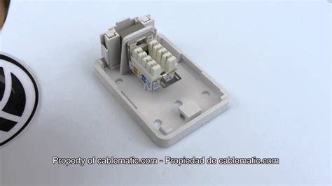 Caja De Superficie De Rj Cat Ftp Distribuido Por Cablematic