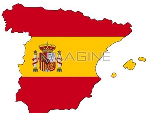 Spain Flag Outline - ClipArt Best