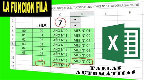 Como Hacer Una Numeración Consecutiva En Excel Facil Youtube