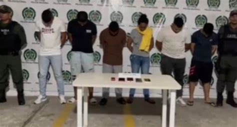 Capturados seis presuntos responsables de homicidio y extorsión