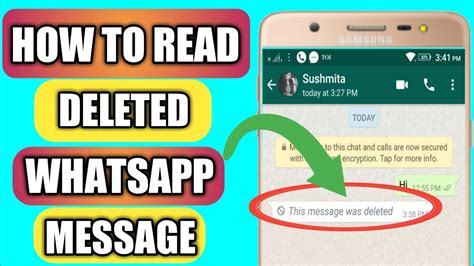 How To Read Deleted Messages On Whatsapp How To See Deleted Messages