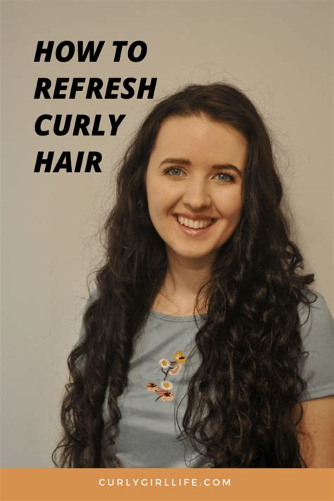 How To Refresh Curly Hair And 2nd Day Hair