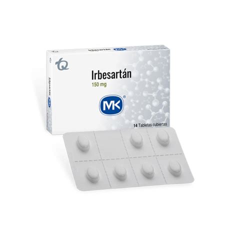 IRBESARTAN 150 MG MK CAJA X 14 TABS Farmavida Droguería Online