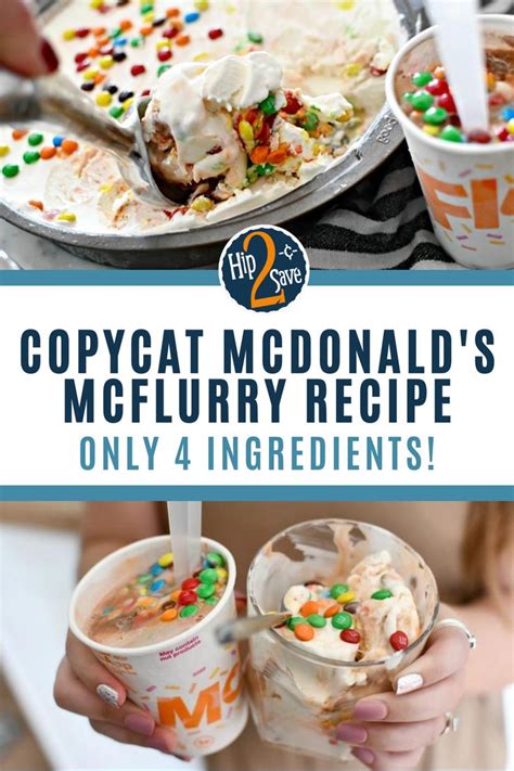 Try This 4-Ingredient DIY McDonald's McFlurry Recipe At Home! in 2023 ...