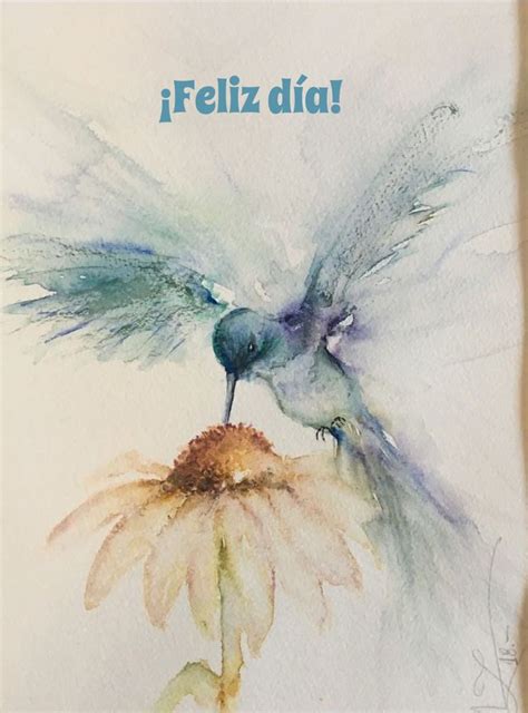 Pin By Yolanda Huerta On Saludos Y Felicitaciones Watercolor Flower