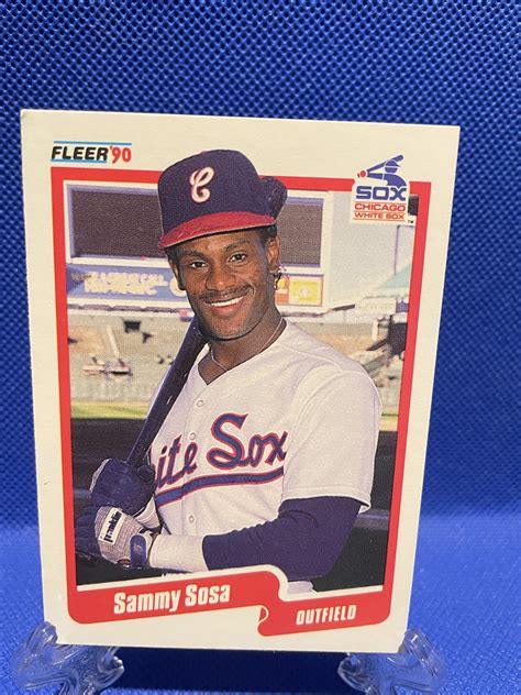 Sammy Sosa Fleer Baseball Card Trading Card Singles