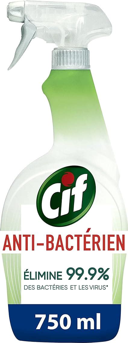 Cif Spray Nettoyant Antibact Rien Multi Usages Sans Javel Ml