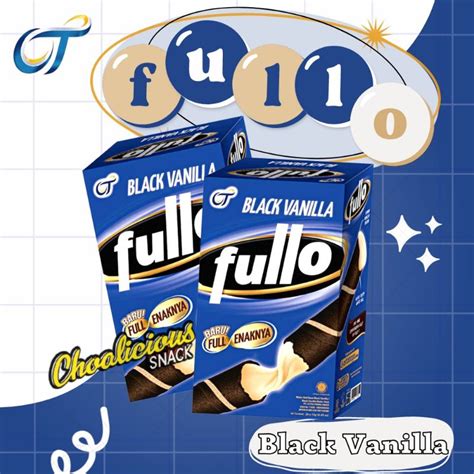 Jual Fullo Black Vanilla 1 Box Isi 20 Pcs Shopee Indonesia