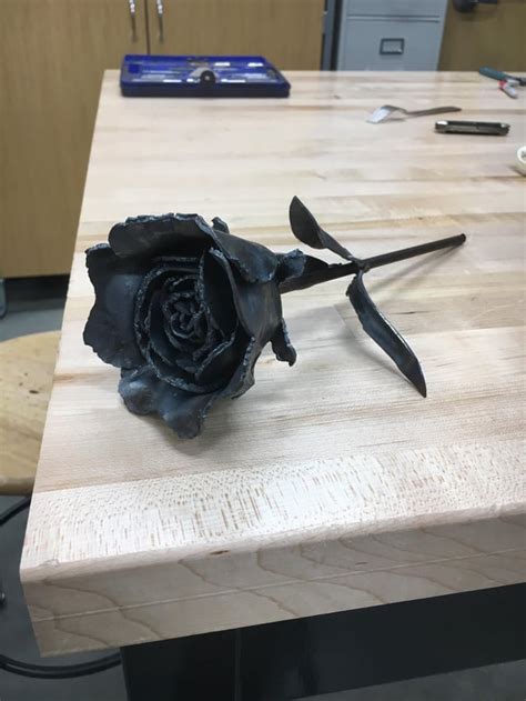 Rose, me, welding, 2021 : r/Art