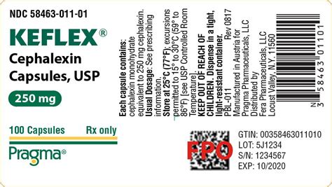 Keflex: Package Insert / Prescribing Information - Drugs.com