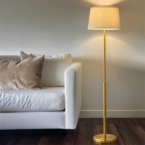 "Oneach Elegant 61.75"" Gold Standing Floor Lamp for Home Office ...