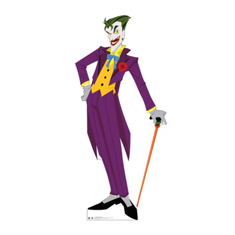 Life Size Joker Purple Suit - Animated