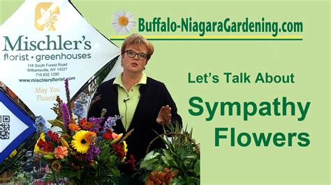 Let's talk about sympathy flowers - Buffalo-NiagaraGardening.com