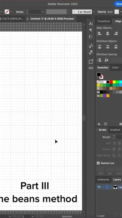 Part 3 The Beans Method To Make A Heart In Illustrator