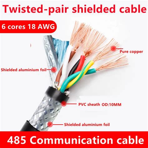 Câble fil Fil de signal de communication RVSP en cuivre pur torsadé à