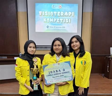 Mahasiswa Ui Raih Juara Tiga Pada Lomba Cerdas Cermat Fisioterapi