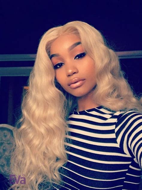 Platinum Blonde Virgin Human Hair Wig 16 Long Hair Styles Hair