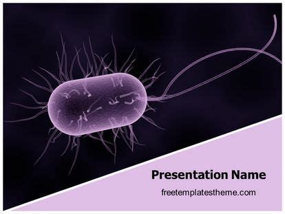 Get This Free Bacteria Virus Powerpoint Template With Different