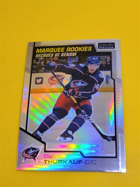 O Pee Chee Platinum Marquee Rookies Rainbow Calvin