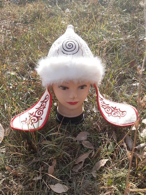 Kazakh Mongolian Womens Mens Winter Warm Hats Eco Friendly Etsy