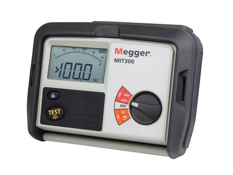 Megger Mit En Analog Digital Megger Insulation Tester V And